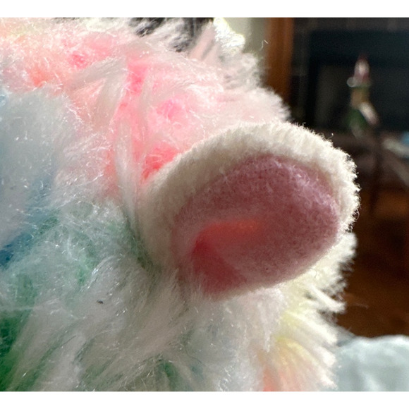 Rainbow Lola Alpaca Plush Toy Stuffed Animal Fluffy Llama Multicolor Cuddly Soft - Picture 10 of 10